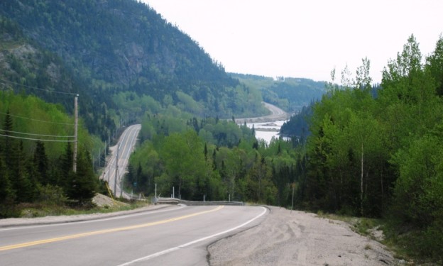 Baie-Comeau scenic road